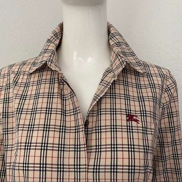 Burberry check blouse - Picture 2 of 8